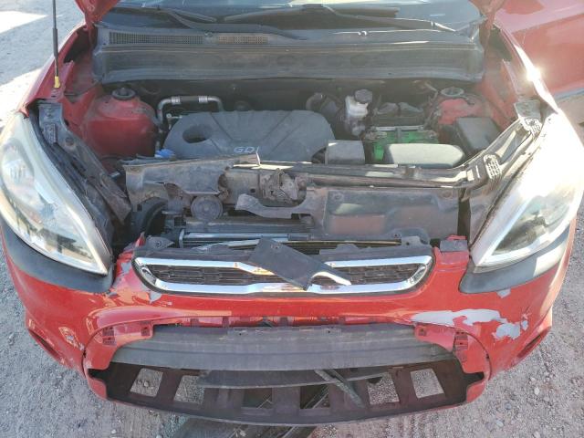 KNDJT2A55D7583731 - 2013 KIA SOUL RED photo 11