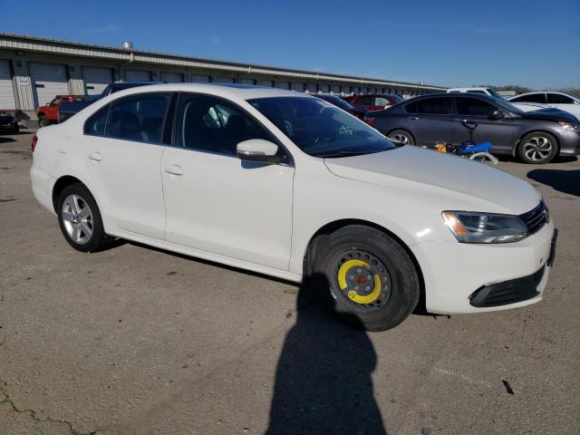 3VWLL7AJ2DM299544 - 2013 VOLKSWAGEN JETTA TDI WHITE photo 4