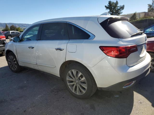 5FRYD3H44EB005175 - 2014 ACURA MDX TECHNOLOGY 白色 照片 2