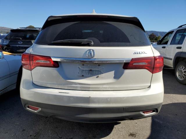 5FRYD3H44EB005175 - 2014 ACURA MDX TECHNOLOGY WHITE photo 6