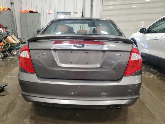 3FAHP0JA5BR108290 - 2011 FORD FUSION SEL GRAY photo 6