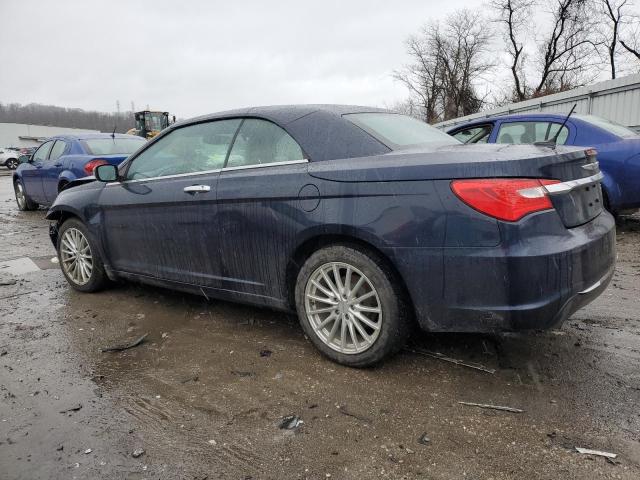 1C3BCBFG8DN653138 - 2013 CHRYSLER 200 LIMITED BLUE photo 2