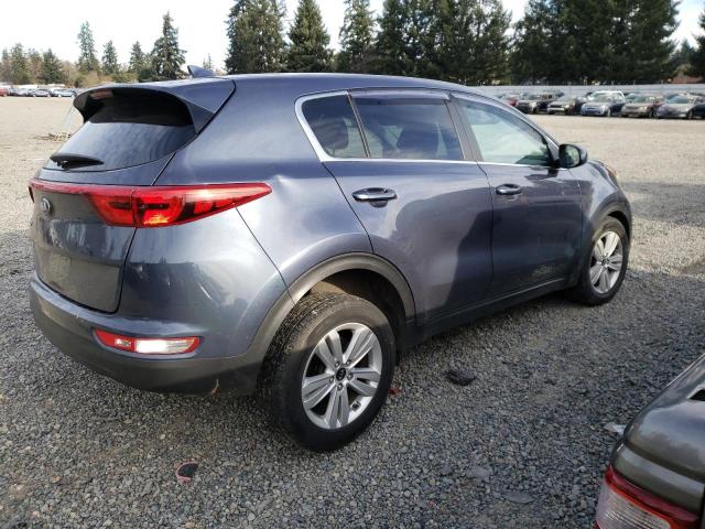 KNDPM3AC5J7321912 - 2018 KIA SPORTAGE LX BLUE photo 3