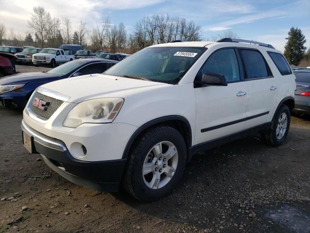 1GKLRKED7AJ204482 - 2010 GMC ACADIA SL WHITE photo 1