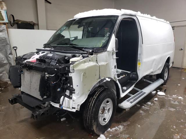 1GTW7AFP6N1254460 - 2022 GMC SAVANA G2500 WHITE photo 1