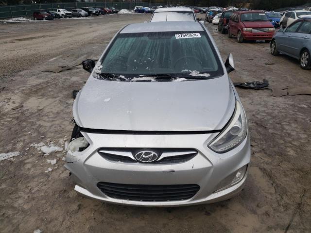 KMHCU4AE9EU603950 - 2014 HYUNDAI ACCENT GLS SILVER photo 5