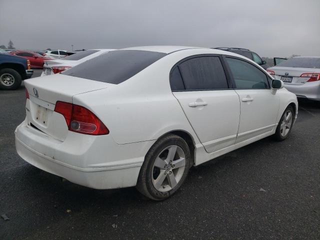 1HGFA15877L142268 - 2007 HONDA CIVIC EX WHITE photo 3