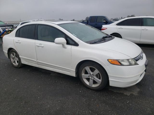 1HGFA15877L142268 - 2007 HONDA CIVIC EX WHITE photo 4