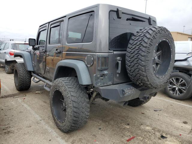 1C4BJWDG4GL309446 - 2016 JEEP WRANGLER U SPORT GRAY photo 2