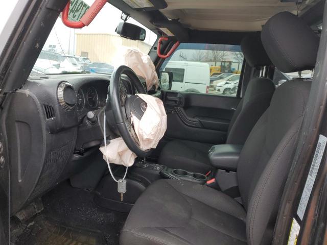 1C4BJWDG4GL309446 - 2016 JEEP WRANGLER U SPORT ნაცრისფერი ფოტო 7