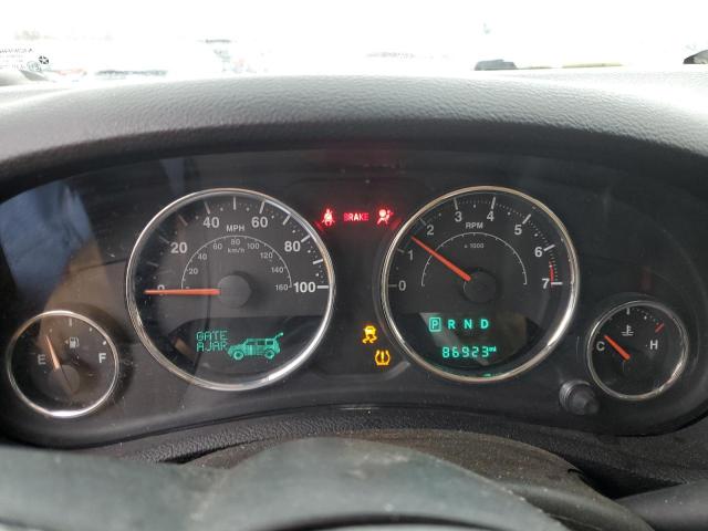 1C4BJWDG4GL309446 - 2016 JEEP WRANGLER U SPORT ნაცრისფერი ფოტო 9