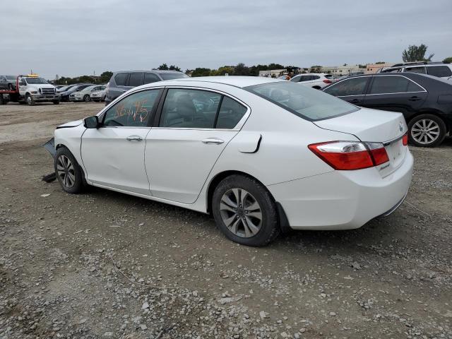 1HGCR2F33EA257687 - 2014 HONDA ACCORD LX WHITE photo 2