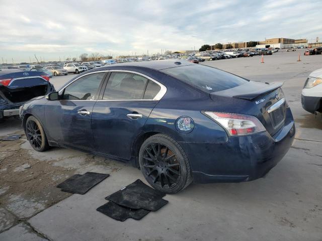 1N4AA5AP4EC494224 - 2014 NISSAN MAXIMA S BLUE photo 2