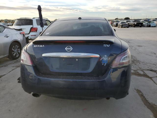 1N4AA5AP4EC494224 - 2014 NISSAN MAXIMA S BLUE photo 6