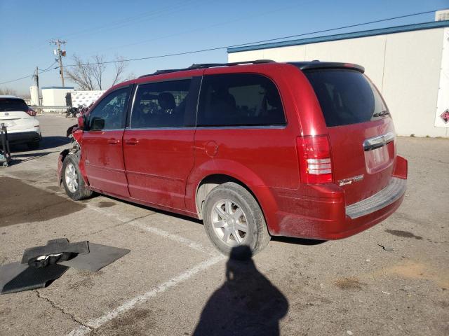 2A8HR54P08R711298 - 2008 CHRYSLER TOWN & COU RED photo 2