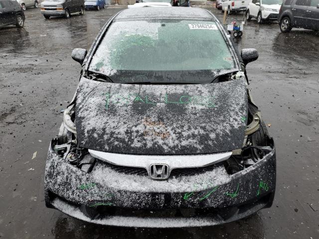 2HGFA16579H340434 - 2009 HONDA CIVIC LX BLACK photo 5