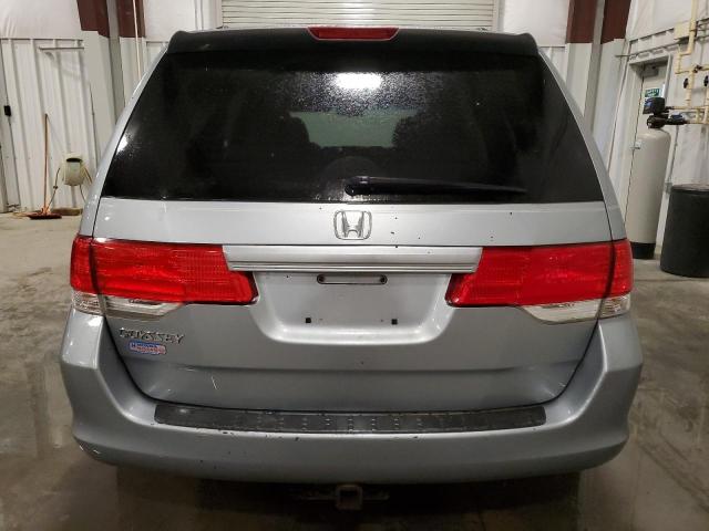 5FNRL3H47AB048735 - 2010 HONDA ODYSSEY EX BLUE photo 6