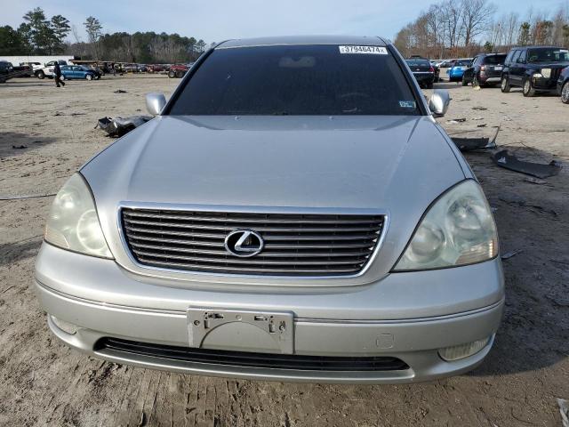 JTHBN30F310001871 - 2001 LEXUS LS 430 SILVER photo 5