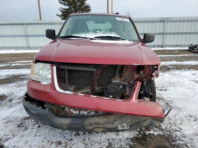 1FMPU16515LA99358 - 2005 FORD EXPEDITION XLT RED photo 5