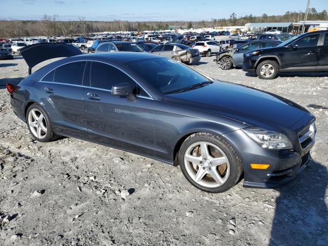 WDDLJ9BB5EA116704 - 2014 MERCEDES-BENZ CLS 550 4MATIC GRAY photo 4