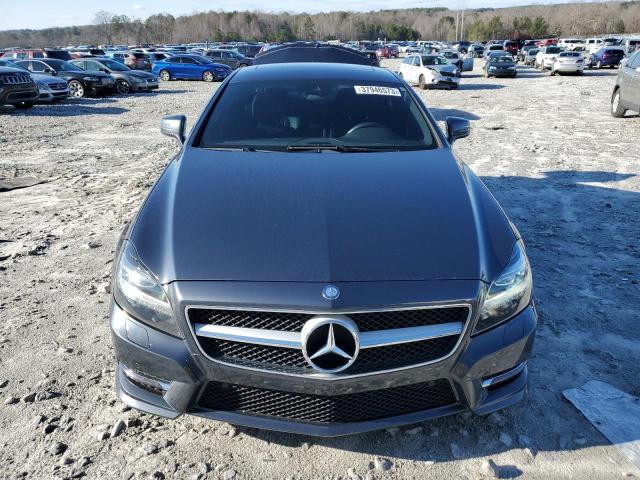 WDDLJ9BB5EA116704 - 2014 MERCEDES-BENZ CLS 550 4MATIC GRAY photo 5