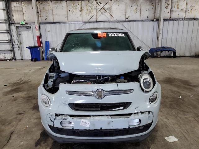 ZFBCFACH4EZ014315 - 2014 FIAT 500L LOUNGE BLUE photo 5