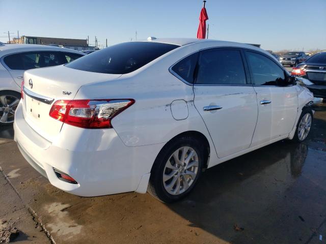 3N1AB7AP6KY265360 - 2019 NISSAN SENTRA S WHITE photo 3