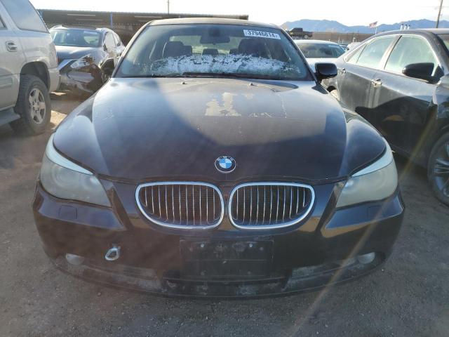 WBANB33574B108230 - 2004 BMW 545 I BLACK photo 5