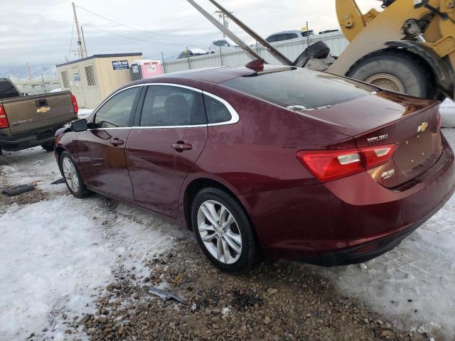 1G1ZE5ST6GF301658 - 2016 CHEVROLET MALIBU LT BURGUNDY photo 2