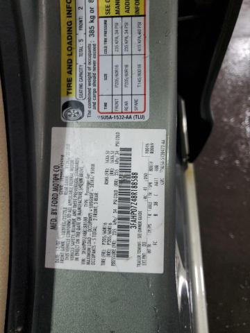 3FAHP07Z48R188588 - 2008 FORD FUSION SE GREEN photo 12