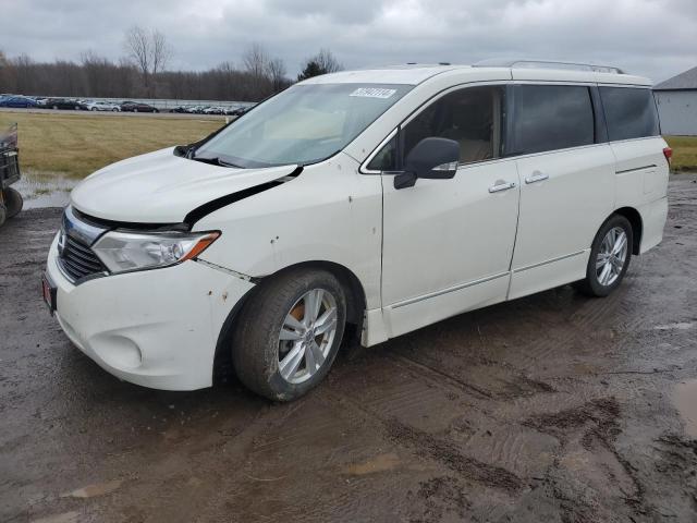 JN8AE2KPXC9048847 - 2012 NISSAN QUEST S WHITE photo 1