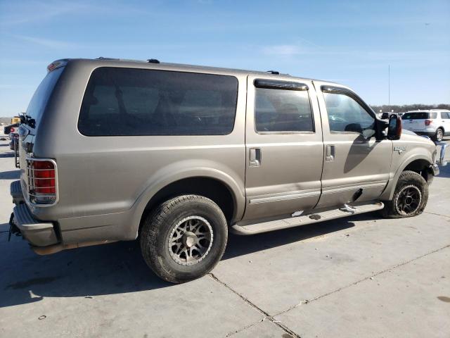 1FMNU43S45EC42469 - 2005 FORD EXCURSION LIMITED TAN photo 3