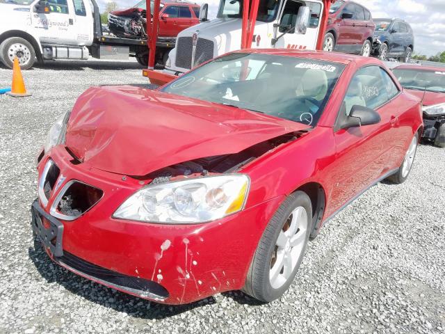 1G2ZH358064288690 - 2006 PONTIAC G6 GT RED photo 2