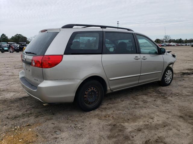 5TDZK23C67S045664 - 2007 TOYOTA SIENNA CE SILVER photo 3