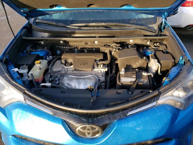 2T3RFREV6JW814505 - 2018 TOYOTA RAV4 ADVENTURE BLUE photo 12