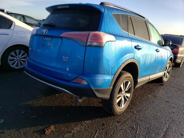 2T3RFREV6JW814505 - 2018 TOYOTA RAV4 ADVENTURE BLUE photo 3