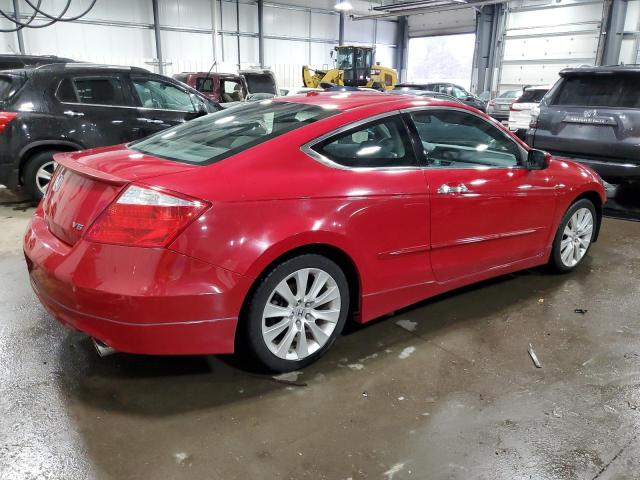 1HGCS22819A010423 - 2009 HONDA ACCORD EXL RED photo 3