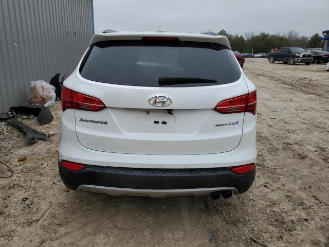 5XYZU3LA2DG015875 - 2013 HYUNDAI SANTA FE S WHITE photo 6