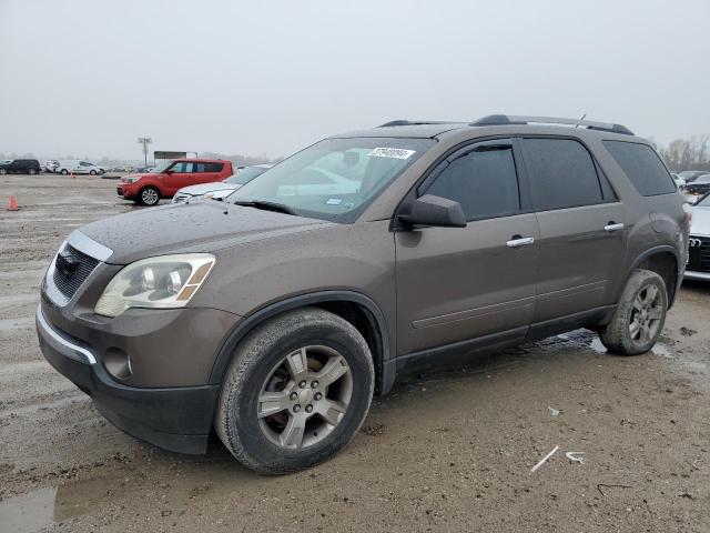 1GKKRNED9BJ161181 - 2011 GMC ACADIA SLE BROWN photo 1