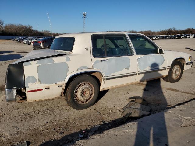 1G6CD53B6P4302877 - 1993 CADILLAC DEVILLE WHITE photo 3