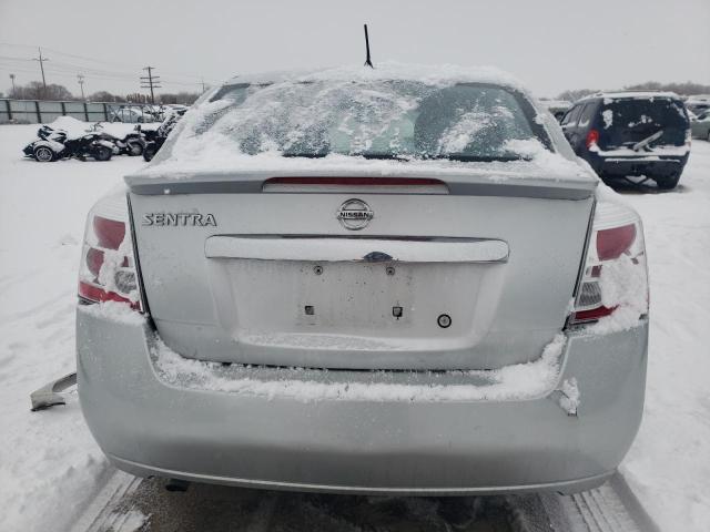 3N1AB6AP2BL725816 - 2011 NISSAN SENTRA 2.0 SILVER photo 6