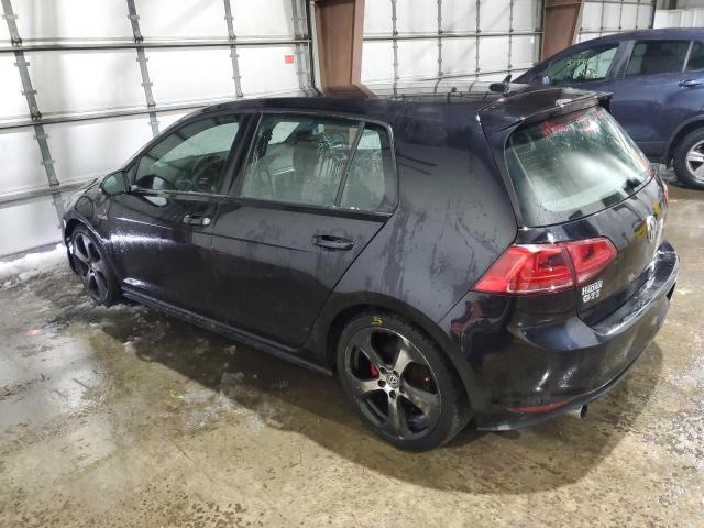 3VW5T7AU2FM024763 - 2015 VOLKSWAGEN GTI BLACK photo 2