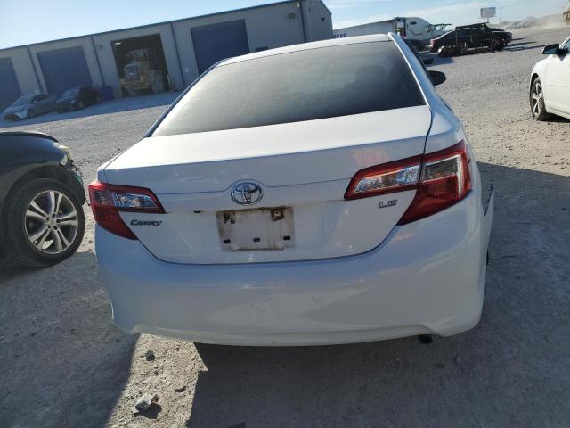 4T4BF1FK8ER416966 - 2014 TOYOTA CAMRY L WHITE photo 6