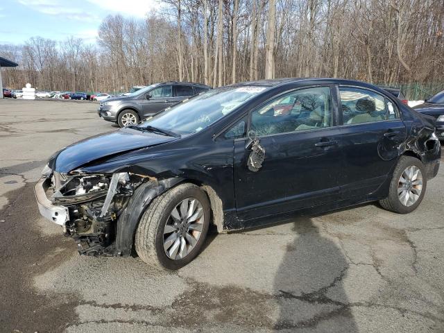 2HGFA16899H355897 - 2009 HONDA CIVIC EX BLACK photo 1