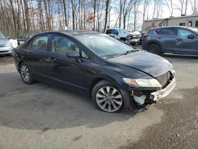 2HGFA16899H355897 - 2009 HONDA CIVIC EX BLACK photo 4