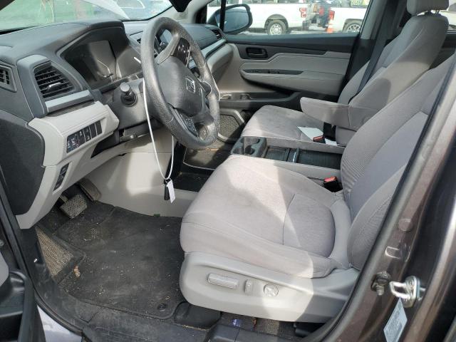 5FNRL6H59KB093350 - 2019 HONDA ODYSSEY EX GRAY photo 7