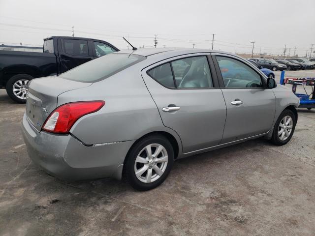 3N1CN7AP2CL847048 - 2012 NISSAN VERSA S GRAY photo 3