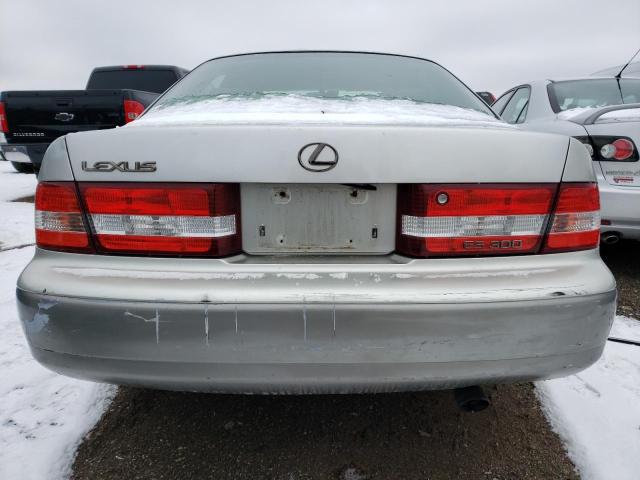 JT8BF28G9Y5102348 - 2000 LEXUS ES 300 SILVER photo 6