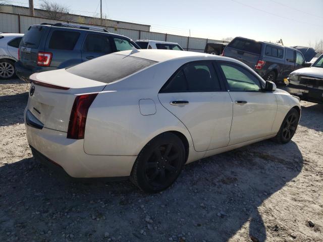 1G6AA5RA4E0113180 - 2014 CADILLAC ATS WHITE photo 3