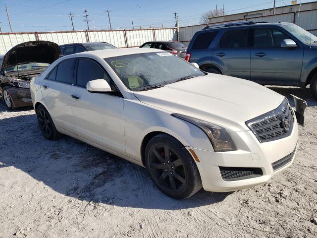 1G6AA5RA4E0113180 - 2014 CADILLAC ATS WHITE photo 4